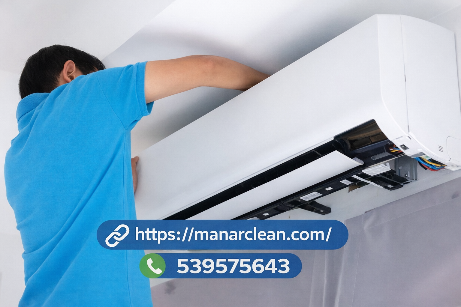 تنظيف مكيفات بحي الروضة بمكة